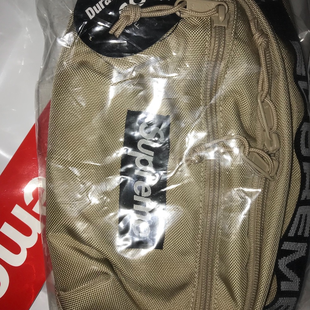 Supreme tan waistbag